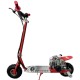 ScooterX Dirt Dog 49cc Gas Scooter side view red