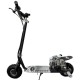 ScooterX Dirt Dog 49cc Gas Scooter side view black