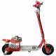 ScooterX Dirt Dog 49cc Gas Scooter side view red